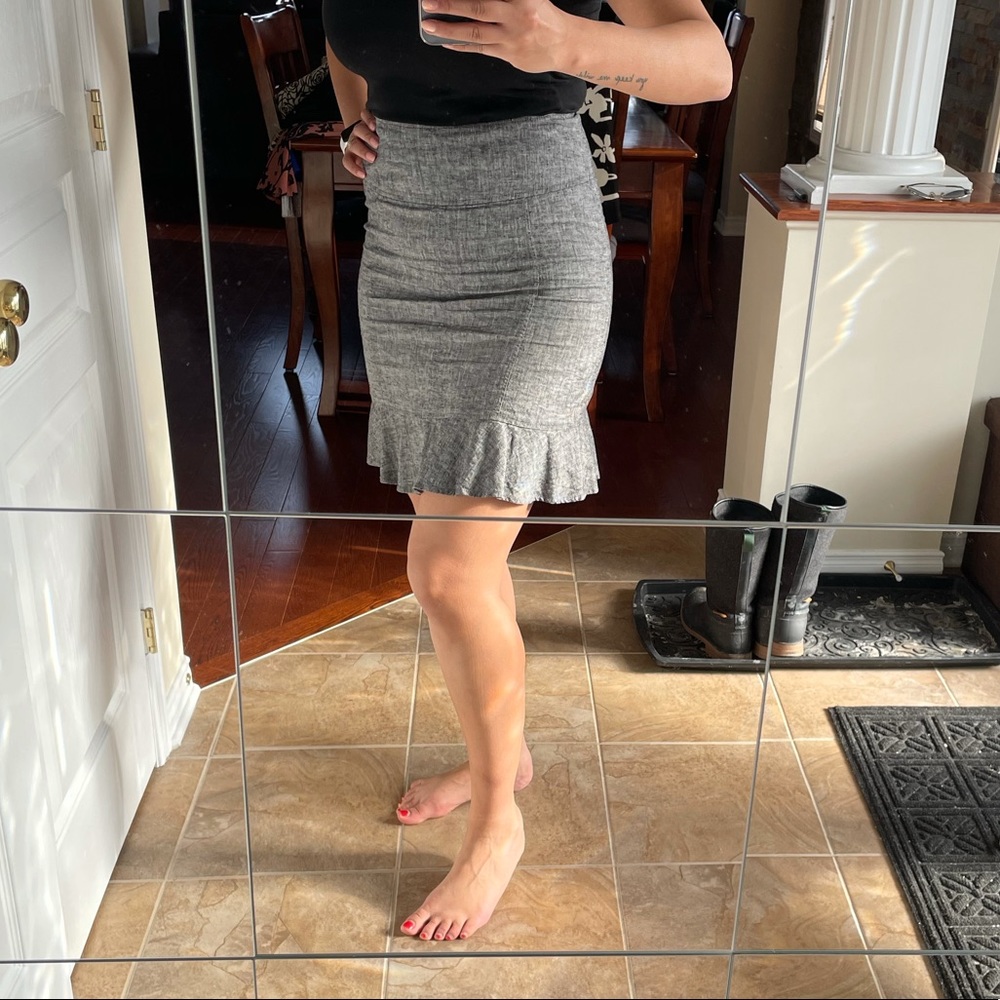 Fit and flare skirt